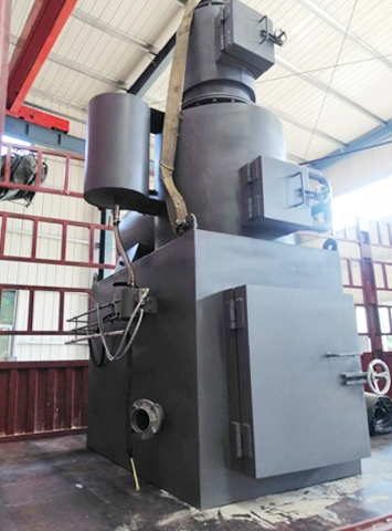Continuous Industrial Solid Waste Incinerator with 600-900℃ Adjustable Control and Multi-Stage Exhaust Treatment