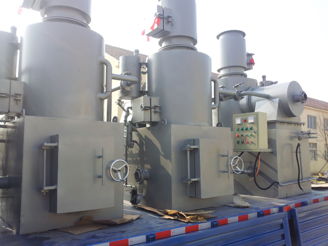 Medical Waste Incinerator with Secondary Combustion Chamber